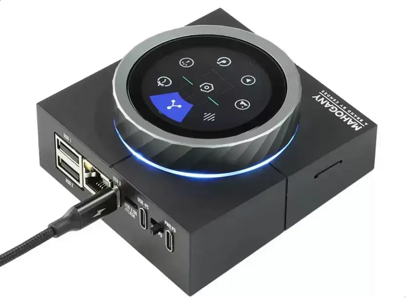 Halo Touch V2: Hub USB com display integrado e funcionalidades avançadas