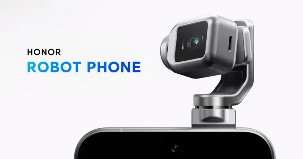 Honor RobotPhone chega no Q3 com câmeras de 200MP e gimbal de titânio 1 Honor RobotPhone chega no Q3 com câmeras de 200MP e gimbal de titânio