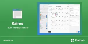 Kairos chega ao Linux com calendário touch-friendly e novo visual