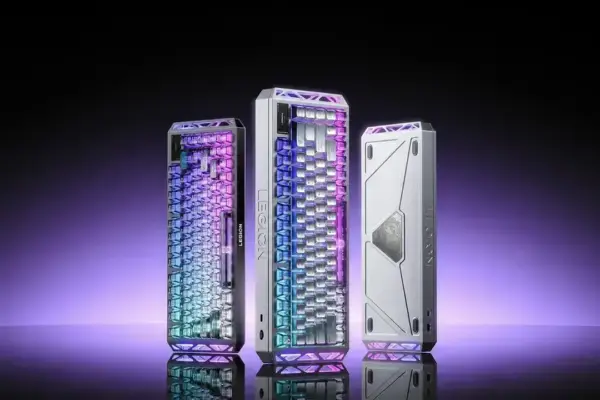 Lenovo lança teclado gamer Legion R7 RT75 com bateria 8.000mAh e polling rate 8K