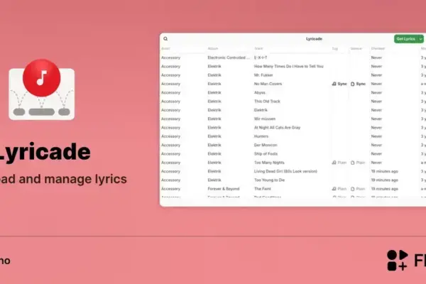 Lyricade chega ao Linux para baixar e gerenciar letras de músicas