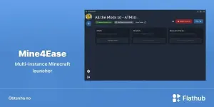 Mine4Ease chega ao Flathub para gerenciar múltiplas instâncias Minecraft