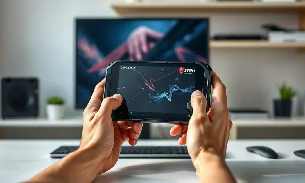 MSI Claw 8 EX AI+: O handheld de jogos mais rápido da Intel que supera AMD