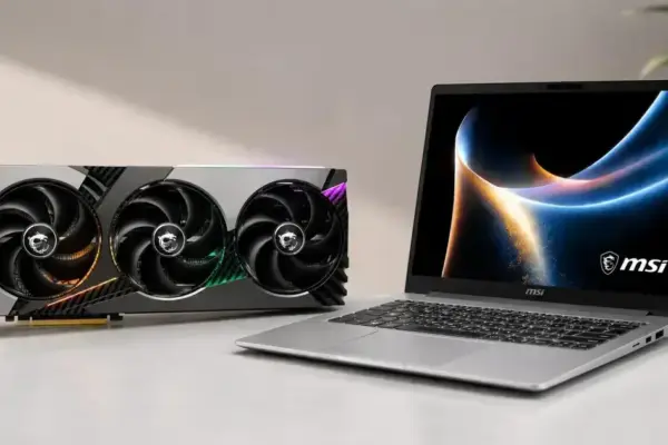 MSI lança sorteio global com placa RTX 5080 e laptop AI moderno