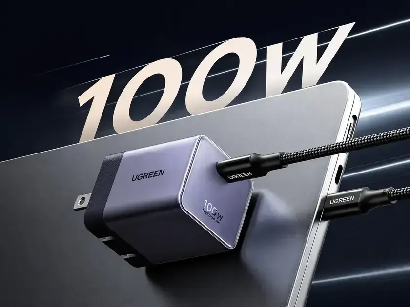 Nexode Air 100W: O carregador compacto e potente da Ugreen chega ao Brasil