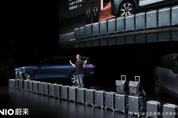 Nio amplia a linha ES8 com SUV elétrico espaçoso de 5 lugares