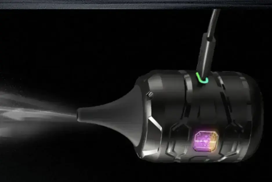 Nitecore lança compacto air duster USB-C para limpeza potente e contínua