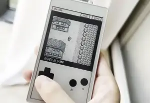 Paper Boy S3: Transformando tela E Ink em um Game Boy jogável