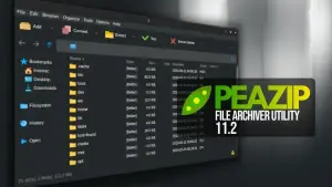 PeaZip 11.2 traz suporte ao formato ZIM e melhorias em arrastar e soltar