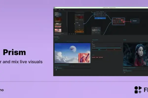 Prism chega ao Linux com visual live e mixagem em tempo real