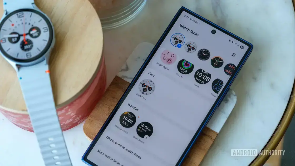Samsung prepara grande redesign para app Galaxy Wearable com IA e novos recursos de saúde