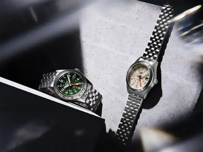 Seiko lança duas novas opções acessíveis com função GMT na linha 5 Sports Field