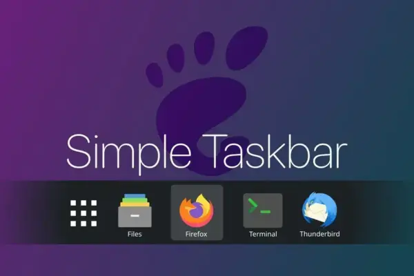 Simple Taskbar: uma taskbar estilo Windows 11 para o GNOME Desktop