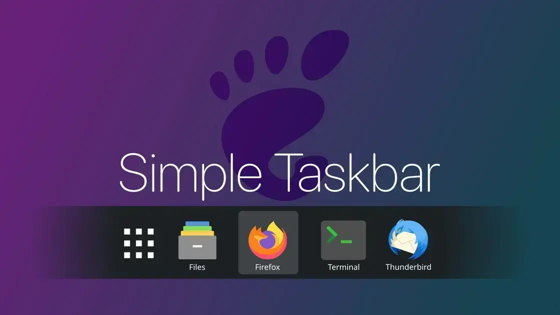 Simple Taskbar: uma taskbar estilo Windows 11 para o GNOME Desktop 1 Simple Taskbar: uma taskbar estilo Windows 11 para o GNOME Desktop