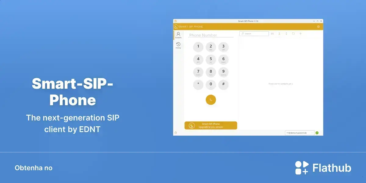 Smart-SIP-Phone chega ao Linux como um novo cliente SIP moderno 1 Smart-SIP-Phone chega ao Linux como um novo cliente SIP moderno