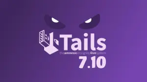 Tails 7.10 traz proteção melhorada contra perda de dados e novas atualizações