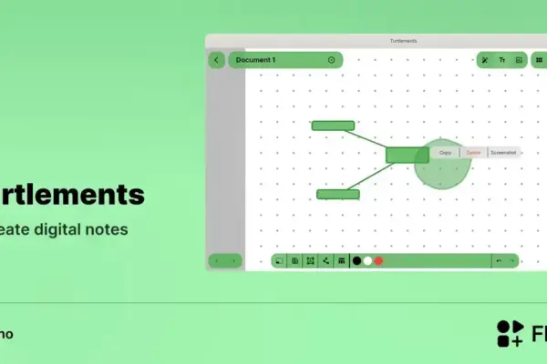 Turtlements chega ao Linux pelo Flathub com foco em anotações