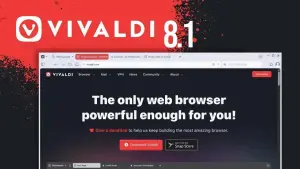 Vivaldi 8.1 chega com melhorias no comportamento das abas e interface limpa