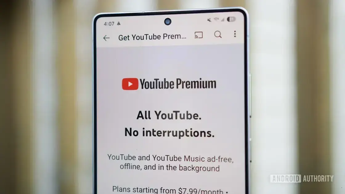 YouTube Premium incluirá Peacock Premium sem app extra a partir de 2027