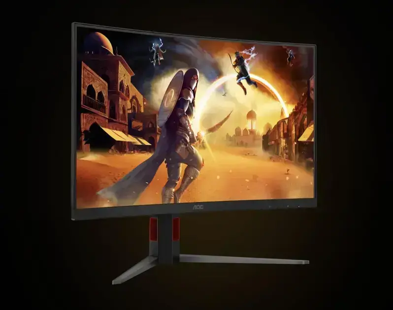 AOC Agon CQ32G4ZA: monitor gaming de até 500 Hz com modos para jogos rápidos e preço acessível