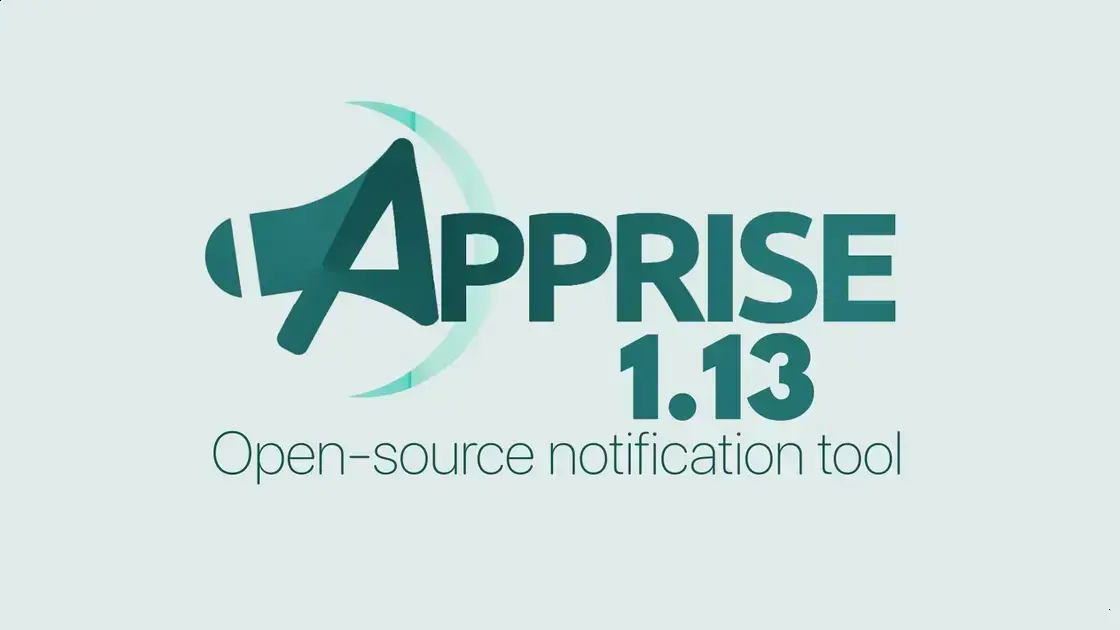 Apprise 1.13: Última versão 1.x traz novos serviços e prepara para 2.0 1 Apprise 1.13: Última versão 1.x traz novos serviços e prepara para 2.0