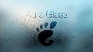 Aura Glass transforma GNOME com efeito glassmorphism e personalização total