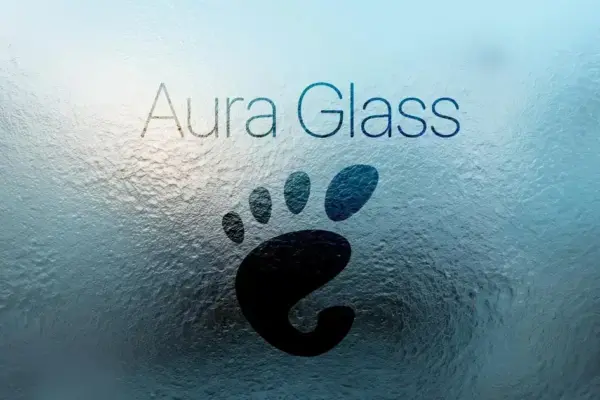 Aura Glass transforma GNOME com efeito glassmorphism e personalização total
