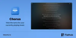 Chorus chega ao Linux para exibir letras sincronizadas do que toca