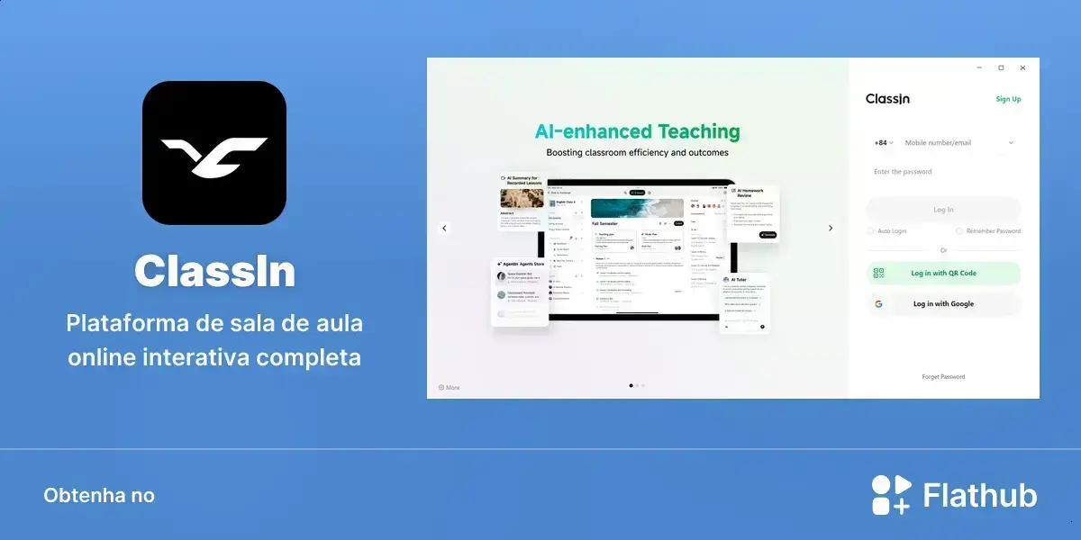 ClassIn chega ao Linux via Flathub e amplia opções para aulas online 1 ClassIn chega ao Linux via Flathub e amplia opções para aulas online