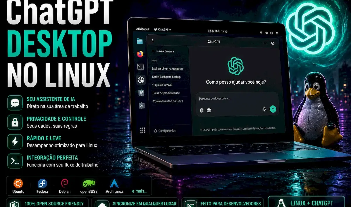 Como instalar o ChatGPT desktop no Linux