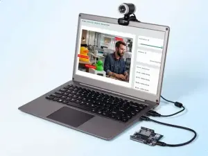 CrowView Note 14 leva tela portátil a Arduino e Raspberry Pi