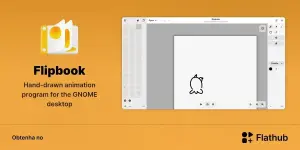 Flipbook chega ao Linux com animações desenhadas à mão no Flathub