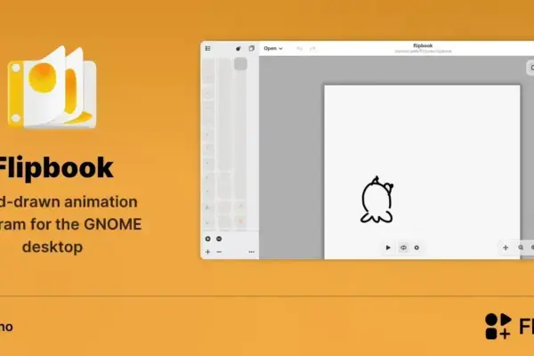 Flipbook chega ao Linux com animações desenhadas à mão no Flathub