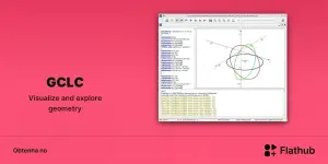 GCLC chega ao Linux via Flatpak para criar geometria visual no desktop