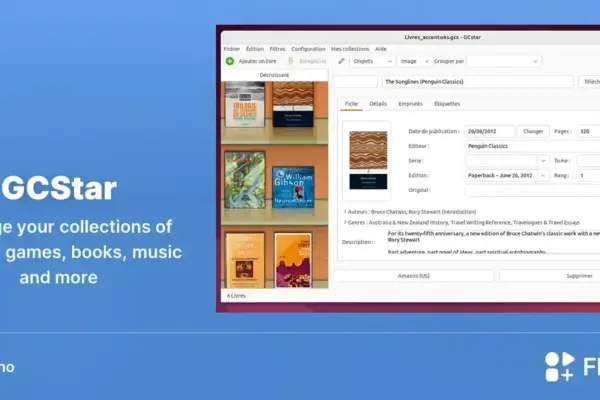 GCStar chega ao Flathub e facilita organizar coleções no Linux