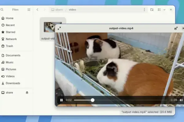 GNOME Sushi 51 RC traz atalhos novos e preview mais esperto