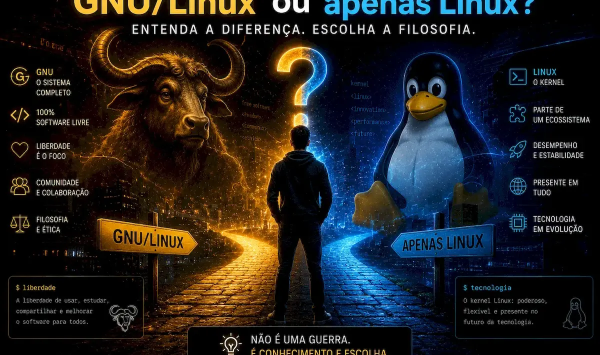 GNU/Linux ou apenas Linux? O debate que ainda divide o mundo 1 GNU/Linux ou apenas Linux? O debate que ainda divide o mundo