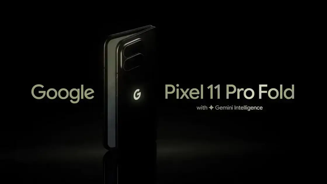 Google libera teaser do Pixel 11 Pro Fold antes de lançamento oficial 1 Google libera teaser do Pixel 11 Pro Fold antes de lançamento oficial