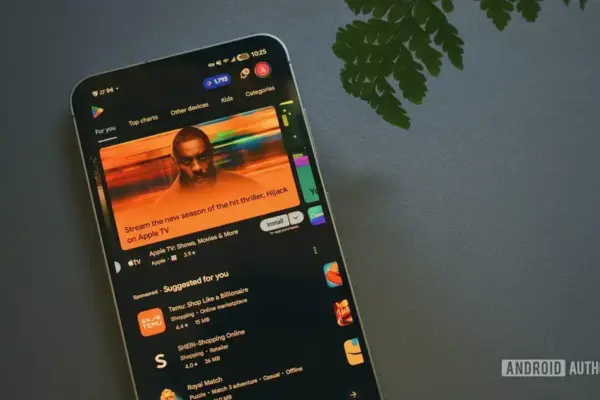 Google Play Store testa função que expande resultados de busca automaticamente