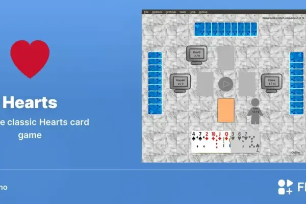 Hearts no Linux: jogo de cartas chega ao Flathub para baixar