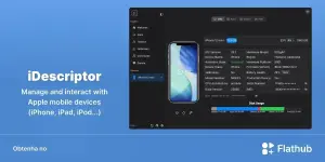 iDescriptor chega ao Linux via Flatpak para gerenciar iPhone e iPad