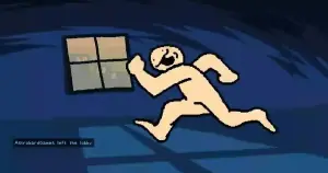 Indie cria resposta divertida para quem desiste no meio da luta online