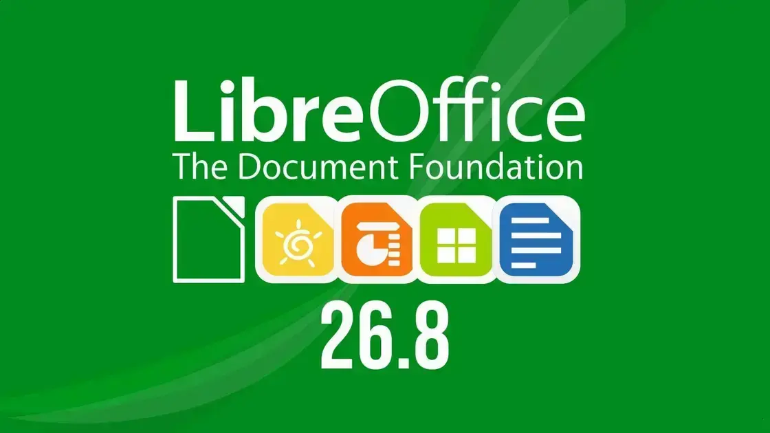 LibreOffice 26.8 traz novo compositor, suporte a fontes variáveis e mais