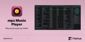 mpz Music Player chega ao Flathub com foco em músicas locais