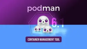 Podman 6.1 chega com comandos para renomear volumes e reiniciar máquinas