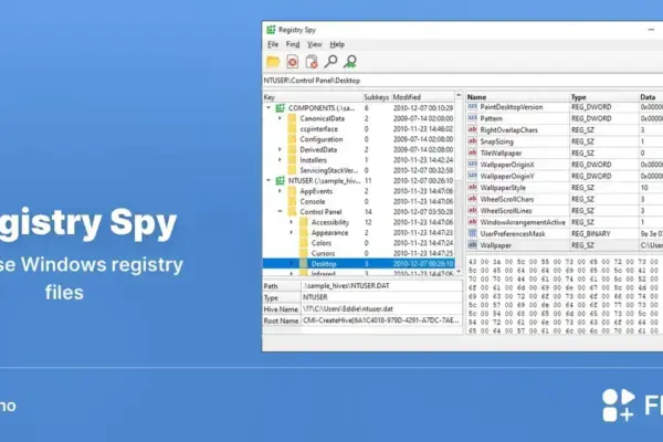 Registry Spy chega ao Linux via Flathub para abrir hives do Windows