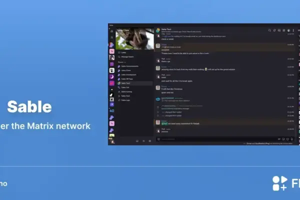 Sable chega ao Flathub e reforça o ecossistema Matrix no Linux