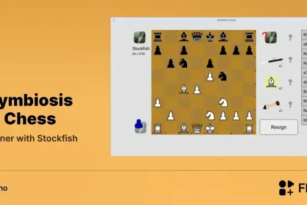 Symbiosis Chess chega ao Linux via Flathub com Stockfish parceiro