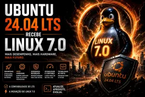 Ubuntu 24.04 LTS recebe Linux 7.0 antes do 24.04.5 — veja o que muda