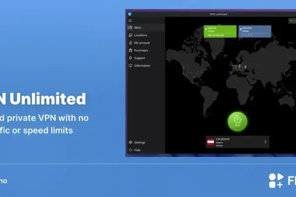 VPN Unlimited chega ao Linux via Flathub com WireGuard e 80+ países